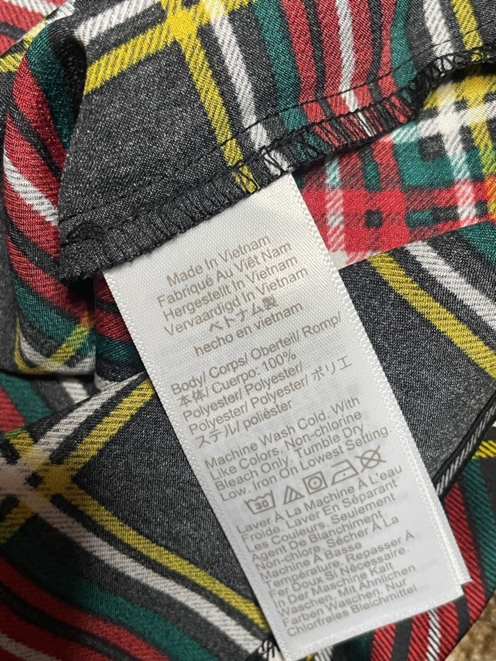 NWT J.Crew Woman’s Plus Size Plaid Sleeveless Shirt Size 3X - Picture 4 of 5
